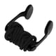 thumbnail image 1 of Clip nasal de buceo ajustable aleación de aluminio para nadar profesional con congestión nasal, con lanyard negro, 1 of 10