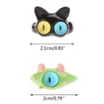 thumbnail image 5 of 9pcs Cartoon Cute Resin Ring Little Monsters Eyeball Ring Y2K Irregular Rings Fashion Couple Ring Fashion Jewelry Gift, 5 of 20