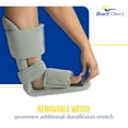 thumbnail image 2 of Brace Direct Padded Night Splint 90 Degree Sleeping Boot - Immobilizing Stretching Support for Plantar Fasciitis, Drop Foot, Achilles Tendonitis, Heel Spurs, Medium (US Shoe Men 7.5-10.5 / Women, 2 of 6