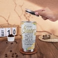 thumbnail image 5 of Sister Gifts Cup, Sister Birthday Gifts from Sister, Double Wall Vacuum Stainless Steel Insulated Travel Coffee Mug, Tumbler cup with Lid and Straw 20 oz, 5 of 5