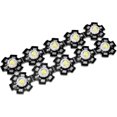 thumbnail image 1 of Bombilla de chip LED de 280-350 ma 1 w, cuentas de luz COB, blanco puro, superbrillante, alta potencia para reflector, 10 piezas, 1 of 2