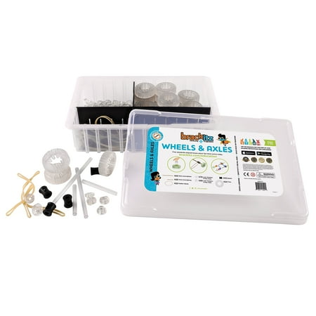 UPC: 0858605005292 | Brackitz Wheels & Axles Classroom Module 196 Pieces (BKZBZ82121)
