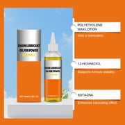 Weloille Bicycle Chain Lubricant 1 Pc, 3.38 Oz Anti-Rust Chain Oil, Productive Decontamination & Wear Reduction, Lubricating Liquid for Mountain & Road Bikes, Daily Riding Maintenance Essential