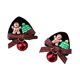 thumbnail image 4 of 2 pinzas para el pelo navideñas, decoración única y versátil, bonitas para disfraz de mujer. Hombre de jengibre, 4 of 9
