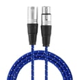 thumbnail image 4 of Anti-Oxidation Xlr Cable, Metal + Nylon Blue Microphone Cable, For Microphone, 4 of 8