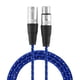 thumbnail image 4 of Cable de extensión de audio para micrófono XLR de 3 pines macho a hembra, cable trenzado de nailon de 5 m, 4 of 7