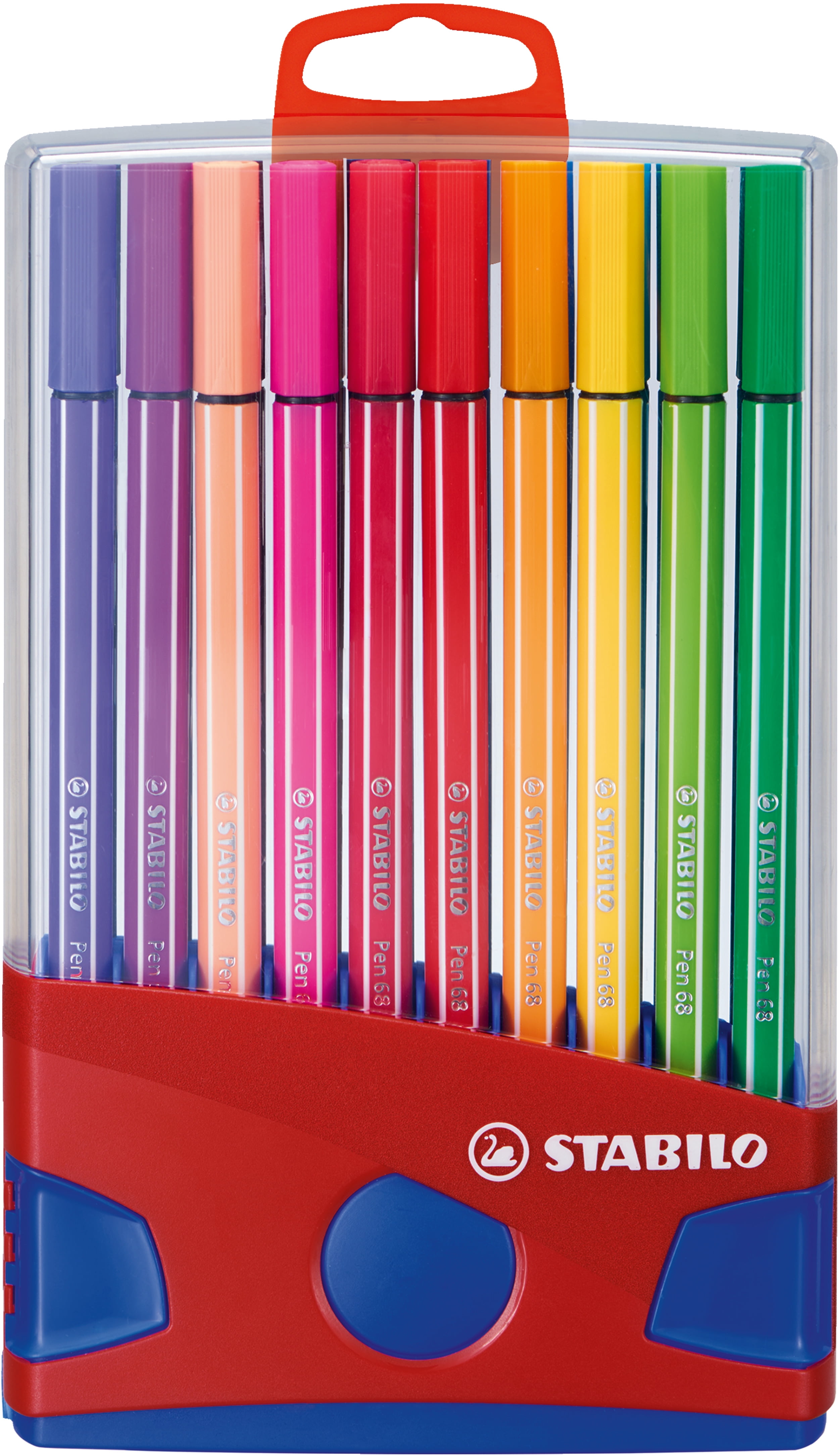 Zwembad straal Toepassing STABILO Pen 68 Color Parade Marker Set, 20-Colors, Hang Tag Pkg. -  Walmart.com
