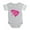 Heather Gray, variant on CafePress - S Carolina - Cute Infant Baby Football Bodysuit