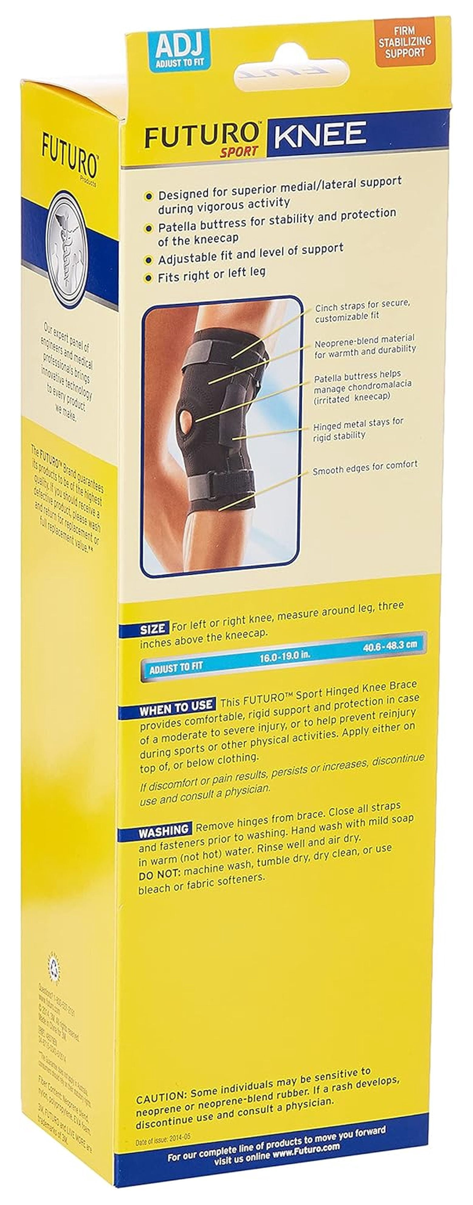 Hinged Knee Brace, Adjustable