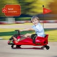 Towallmark 12V Kids Kart, Electric Drift Crazy Cart, For Children To