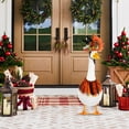 thumbnail image 2 of Lilixerw Goose Decorative Costume,Raincoat Style Outdoor Yard Decor for Porch,Garden,Festive Holiday Clothes,Waterproof Lawn Goose Dress, 2 of 5