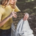 thumbnail image 5 of FORMRS 13-13.3 inch Laptop Sleeve Case Soft Carrying Quilted Computer Bag Cover, Black Floral Pattern, 5 of 7