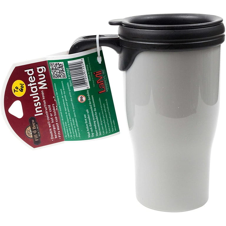 FLP 8030 Easy Pack 16 Ounce Plastic Travel Mug: Travel Mugs