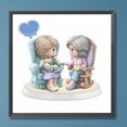 thumbnail image 1 of Cuadros Decorativos 5D bricolaje ronda completa taladro diamante pintura muñeca Kit decoración del hogar (B6683) Wdftyju embutido en tela, 1 of 9