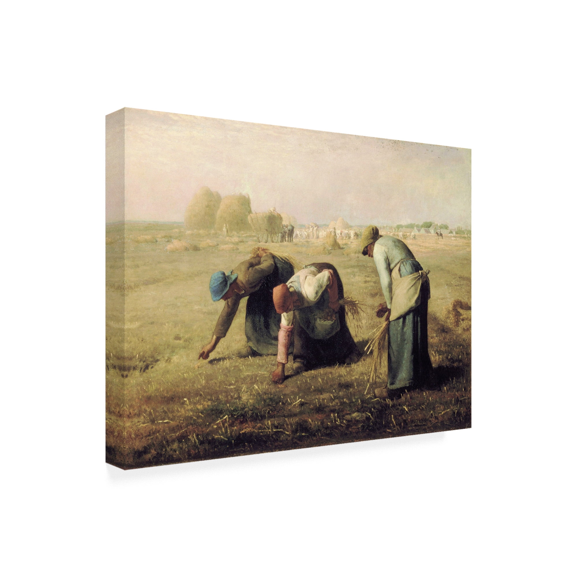 Trademark Fine Art 'Gleaners' Canvas Art by Jean-Francois Millet