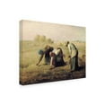 thumbnail image 2 of Trademark Fine Art 'Gleaners' Canvas Art by Jean-Francois Millet, 2 of 3