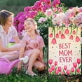 thumbnail image 4 of ddioayh Garden Flag Double Sided Mothers Day Outdoor Decoration Reversible For Yard Porch Home With Flowers Heart Designs Happy Mothers Day Gift, 4 of 6