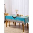 thumbnail image 3 of Nautical Anchor Rectangle Tablecloth, Retro Blue Brown Wooden Boards Farmhouse Waterproof & StainResistant Tablecloth, Washable Oil-proof Table Cover for Dining/Party/Wedding/Camping/Buffet 54x108 In, 3 of 9