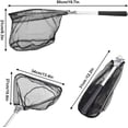 thumbnail image 2 of Nylon Foldable Fishing Net Telescopic Rustproof Triangle Fish Net, 2 of 5