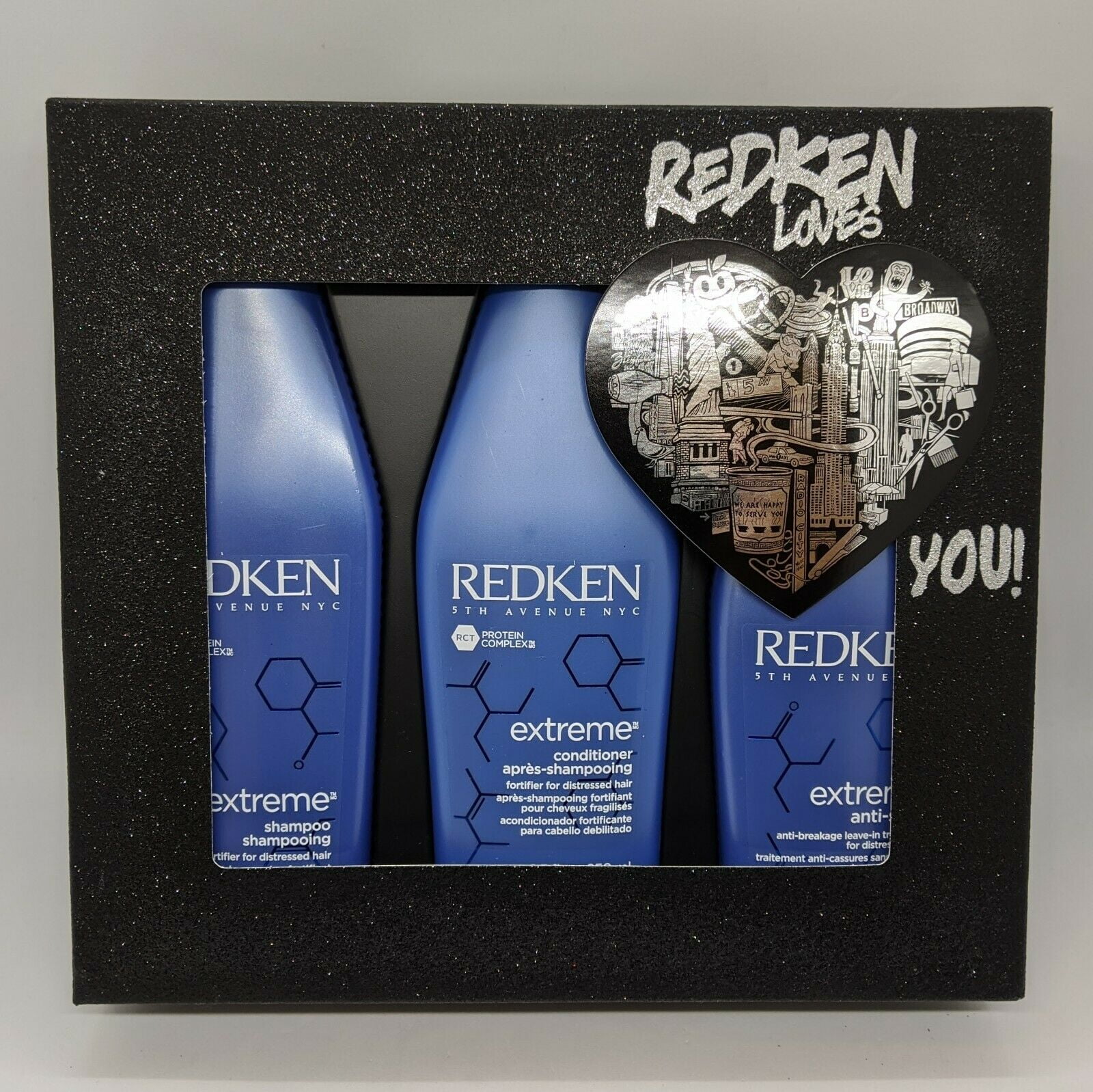 Redken Color Extreme Shampoo & Conditioner 3pc Hair Care Set