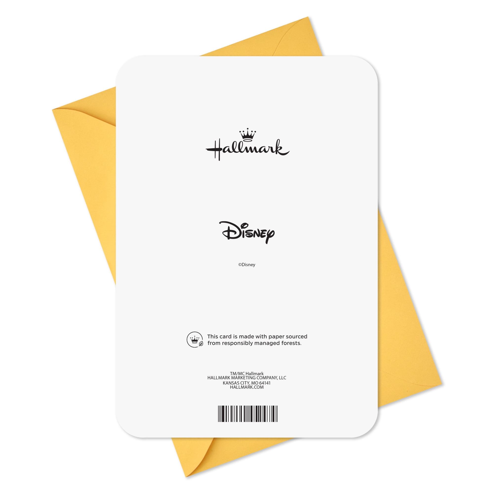 Hallmark Disney Mickey Mouse Birthday Card (Icon and Legend)