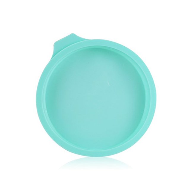 CAROOTU Round Cake Pans Silicone Baking Molds Non-Stick Quick Release Bakeware Pan For Kitchen
