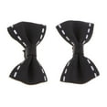 thumbnail image 2 of 50 Pcs Ruban Satin Mignon pour Nœud de Mariage, Appliqué DIY, Noir, 2 of 8