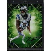 Xavier Legette Autographed 2025 Under Wraps NFL Emanate Green Card Carolina Panthers #91/99 Fanatics Holo #BB14601167