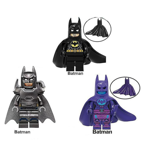 Batman Mini Figure,block Dc Kids Toy Superhero Marvel Mini Figure Gift 3pcs