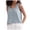 Blue, variant on Razzly Women Training Performer Top 2 Lane Top Crop Top Set 3x Tops for Women 3xl Fashion Women Dresses Athletic Womens Tops 3x Sleeveless Sleep Shorts Women Camisole Women Loose Lazy Button(Blue,M)