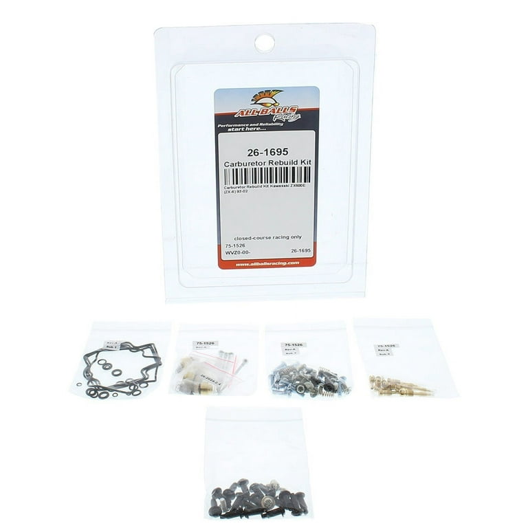 All Balls Racing 26-1695 Carburetor Rebuild Kit - Walmart.com
