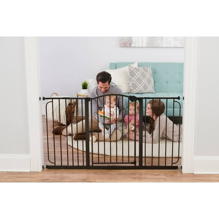 Regalo Extra Wide Arched Décor Baby Safety Gate (Best Baby Gates For Wide Opening)