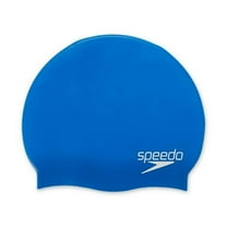 Speedo Junior Silicone Cap - Blue