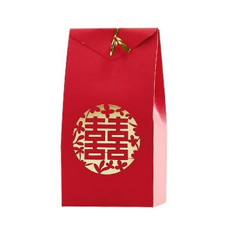 Panda Superstore Gift Decorative Packages Chinese Style Wedding Candy Paper Boxes Party Favor Paper Chocolate Box - 40 Piece