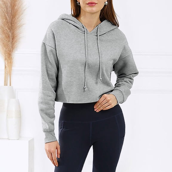 Sweatshirt Autumn And Winter Pullover Hoodie Midriff Long Sleeved Top Knitted Sweater Jackets Half Snap Pullover Women Womens Large Sweatshirt Hoodie Sweatshirt Hoodies Long Lined Jacket Graphic