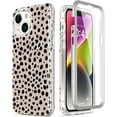 thumbnail image 1 of ESDOT Étui pour iPhone 14 Plus avec Protecteur d'Écran Intégré, Couverture Robuste de Qualité Militaire avec Motifs à la Mode pour Femmes, 1 of 5