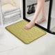 thumbnail image 4 of 1pc Foam Bath Rug Embossed Bathroom Mat Water Absorbent And Washable Bath Rugs Non-Slip Thick Soft And Comfortable Carpet For Show, 4 of 4