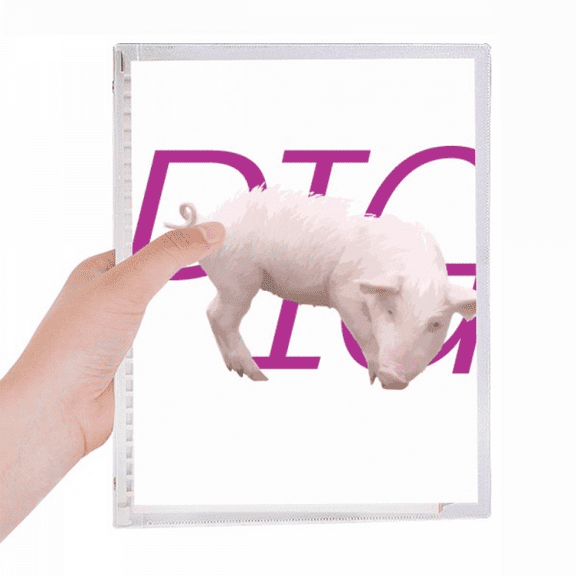 sta food pork fmeat notebook loose diary refillable journal statiry