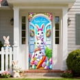 thumbnail image 2 of zhangmingg Door Banner Decorations Large 71x35 Inch Colorful Spring Porch Outdoor Welcome Sign for Holiday Front Entrance, 2 of 6