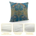 thumbnail image 4 of Daphne Blue Damask Euro Sham Euro Sham Blue, 4 of 5