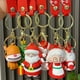 thumbnail image 2 of LLavero de la serie navideña de Papá Noel, llaveros de árbol de Navidad, colgante de muñeca de alce lindo, llavero para niños, amigos, regalos de Año Nuevo, 2 of 4