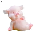 thumbnail image 4 of Joernso Desktop Resin Pig Model Figurine Sculpture DIY Craft Keychain Car Home Decor, 4 of 8