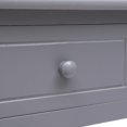thumbnail image 3 of vidaXL Bureau Gris 110x45x76 cm Bois, 3 of 4