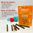 thumbnail image 2 of Riley's Organic Chicken & Rice Jerky Treats for Dogs, 5 oz, 2 of 3