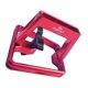 thumbnail image 2 of Soporte de bolsa de transporte de equipaje delantero de bicicleta portátil, portaequipajes de aluminio, soporte de adaptador de piezas de ciclismo de rojo Soledad Bloque portaequipajes delantero, 2 of 6
