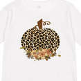 thumbnail image 4 of Inktastic Cheetah Print Pumpkin Boys or Girls Long Sleeve Toddler T-Shirt, 4 of 5
