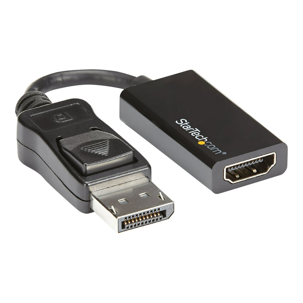 StarTech.com DisplayPort to HDMI Adapter - DP to HDMI - 4K 60Hz .