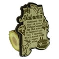 thumbnail image 1 of USA Alabama State Map Wooden Magnet Souvenir Fridge Magnet Gift, 1 of 5