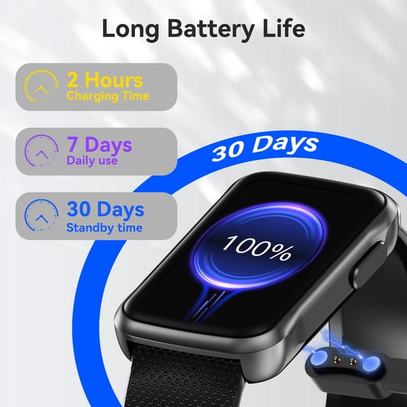 Oukitel V1 Smart Watch, Fitness Tracker, Heart Rate Monitor, Sleep Tracker, Activity Pedometer, 1.47-inch HD Display