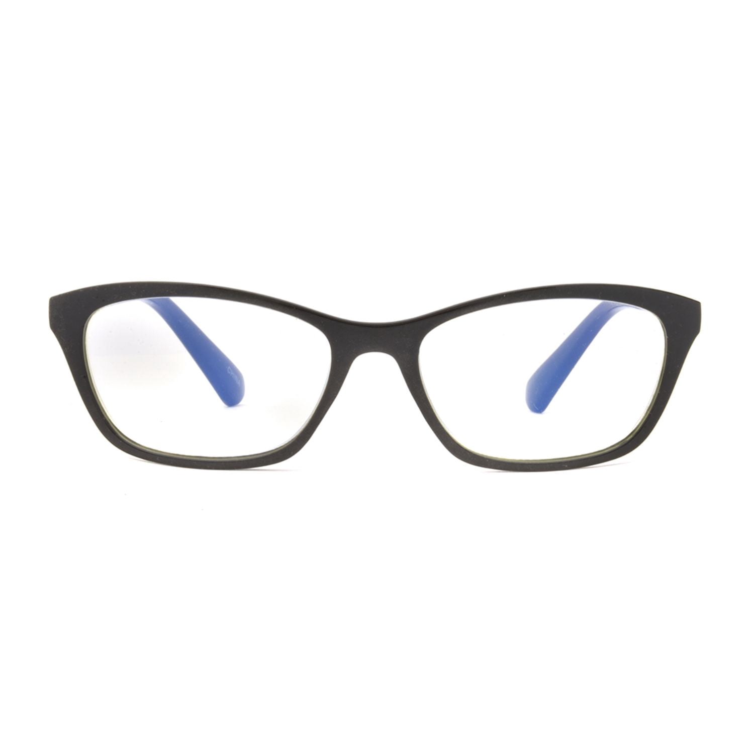 Rachel Rachel Roy 2 Pack Blue Light Reading Glasses, Black and Animal Print, 1.50 Diopter